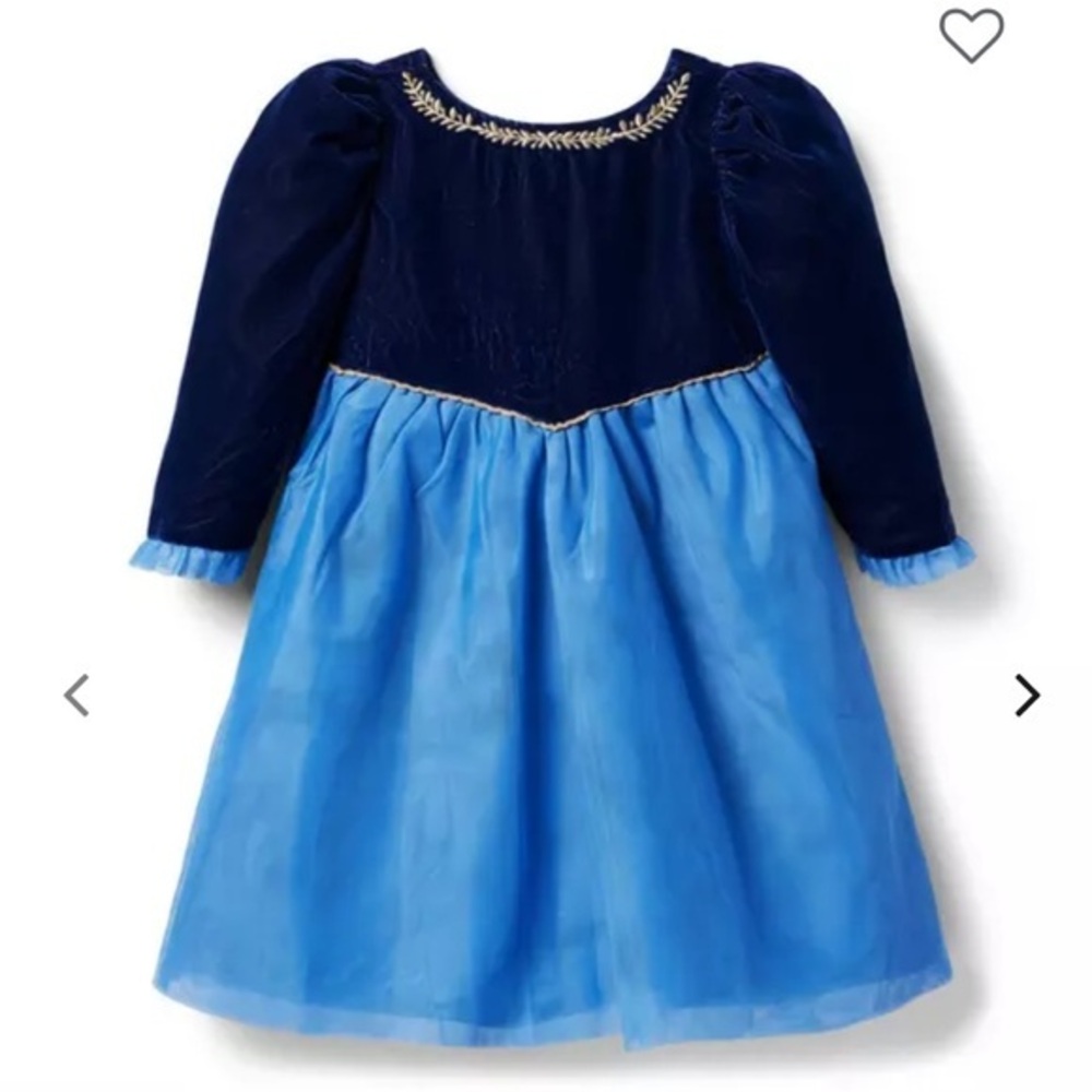 JANIE and JACK Disney Frozen Velvet Tulle
Dress Princess Dress